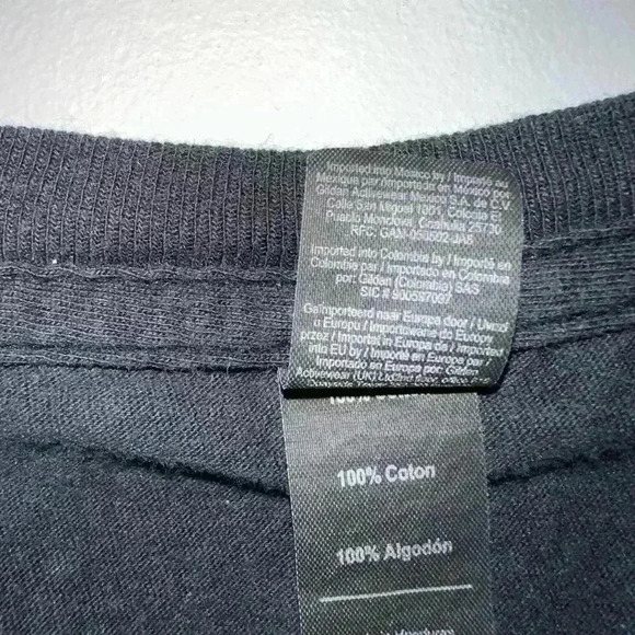 “Human-Kind be Both” Anvil T-Shirt Black & Brown L for Women - Picture 6 of 8